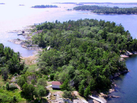 Georgian Bay Islands point